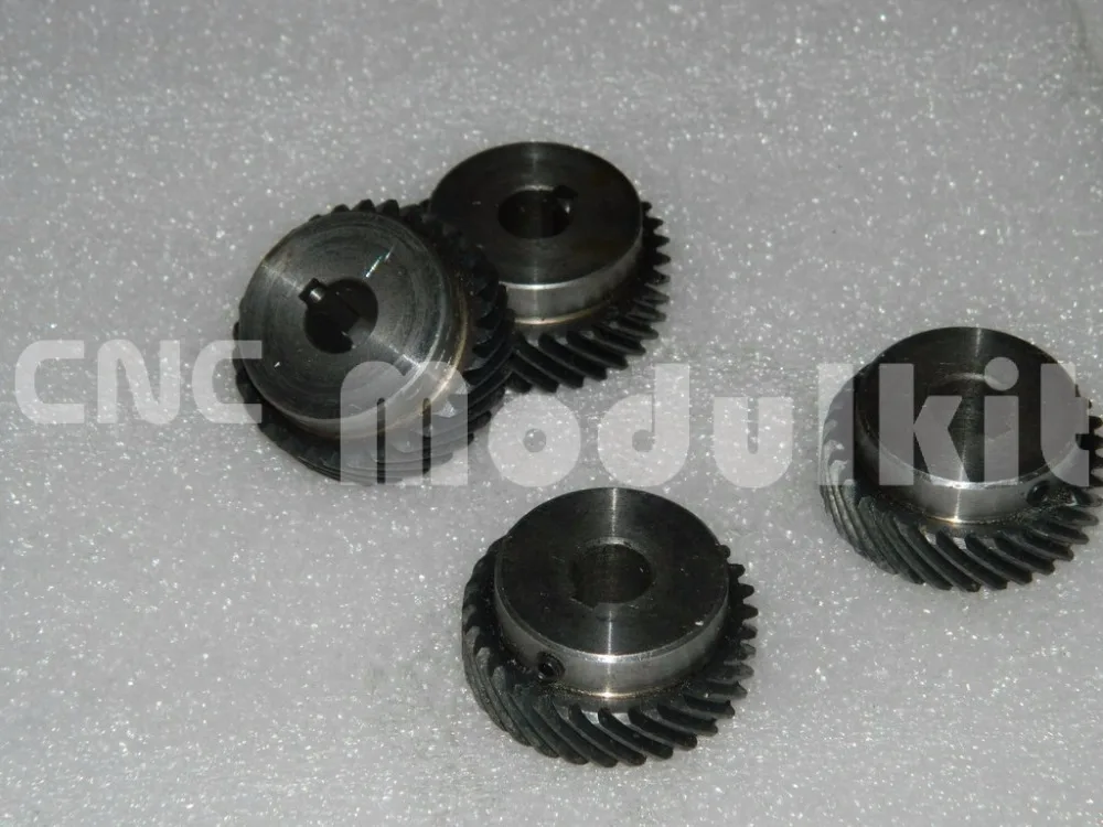 Spur Helical Gear Standard Pinion 15T 20T Mod 1 For 12 15mm Helical Gear Rack 45Degree 45# Steel Bore 8 / 10 / 12mm CNC Modulkit