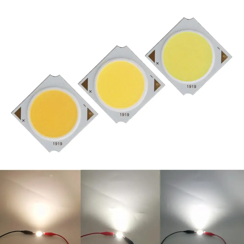 

Manufacturer 19x19mm Square Aluminum Board LED COB Strip Epistar chip Light Source Module 10W 15W 20W 30W COB for bulb lamp