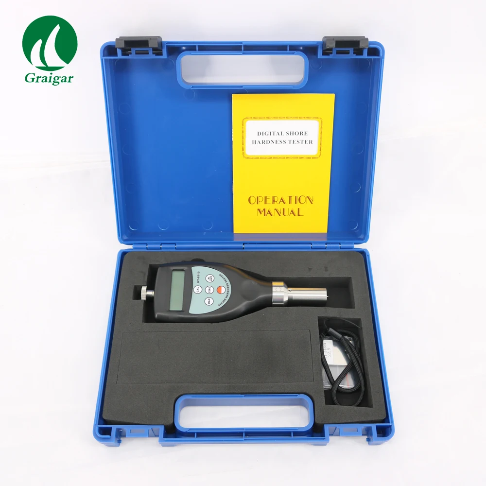 HT-6510C Digital Shore C Hardness Tester Rubber Hardness Tester Durometer 10HC~90HC