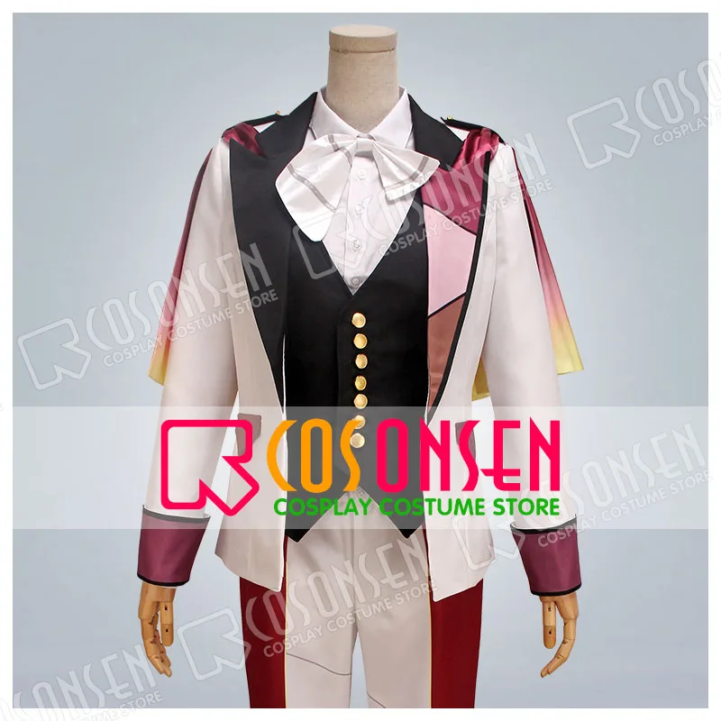 

COSPLAYONSEN IDOLiSH7 Season 3 Sakura Message Nanase Riku Uniform Cosplay Costume With Cloak All Size