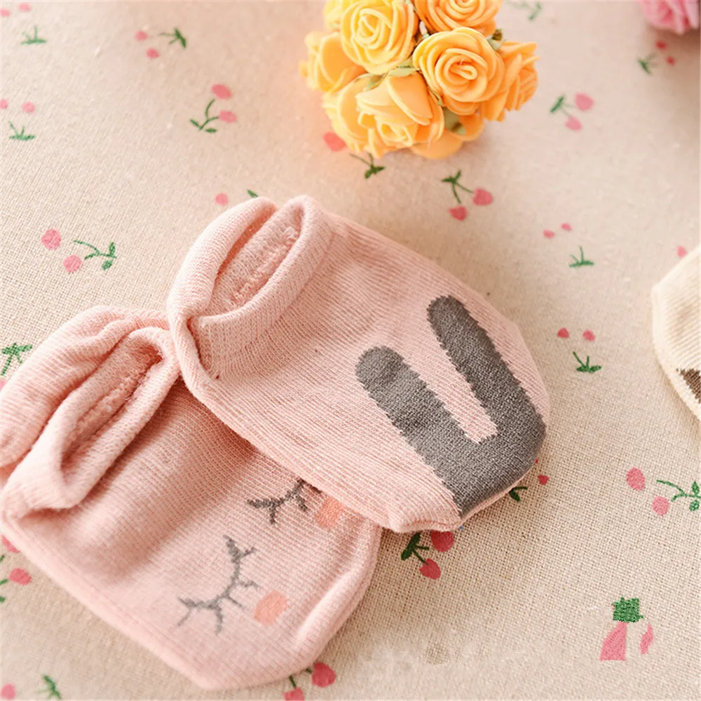 Tier Baby Socken Cartoon Kinder Fußkettchen Kurze Socke Baby Junge Bobbysock Nicht-Slip Newborn Socken Mädchen Sox Halb-socke Baumwolle