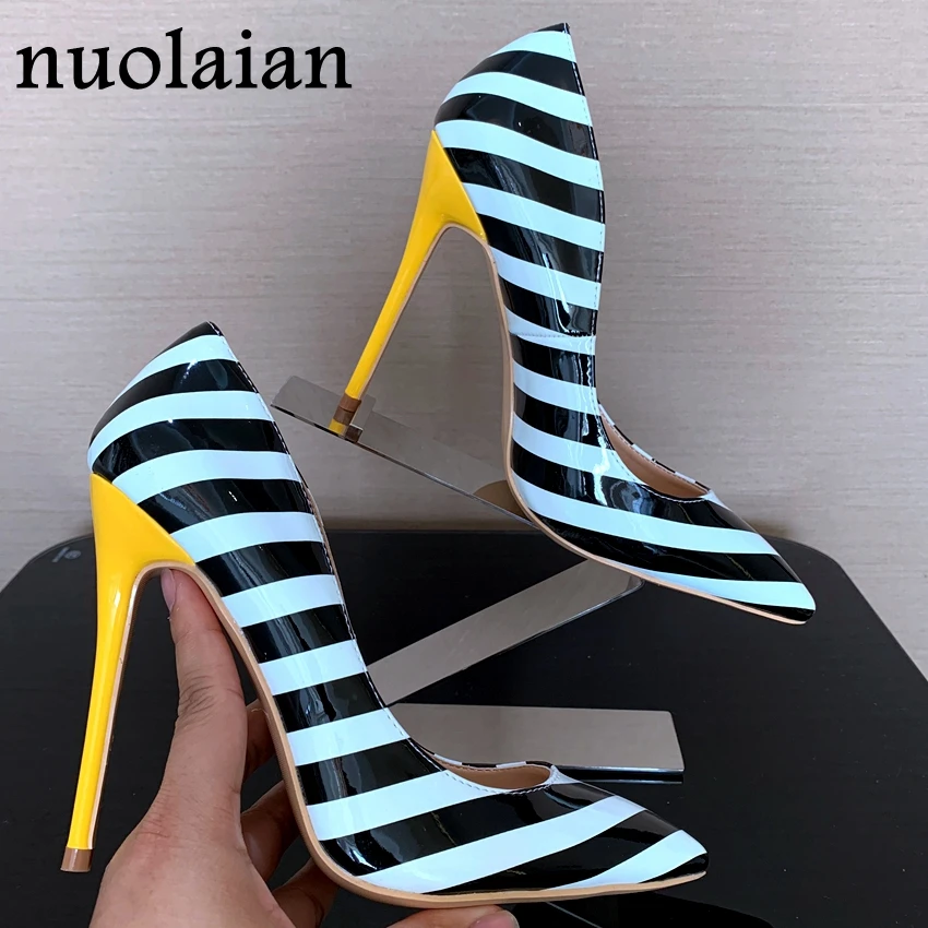 

8/10/12CM Women High Heel Shoes Dress Party Wedding Platform Pumps Summer Sandal Woman High Heels Leather Shoe Lady Pump