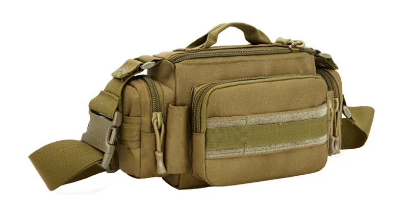 Männer Taille Tasche 1000D Nylon Wasserdichte Fanny-Pack Gürtel Hüfte Bum Sling Brust Taschen Daypack Military Reise Assault Molle Tasche – Detail 8