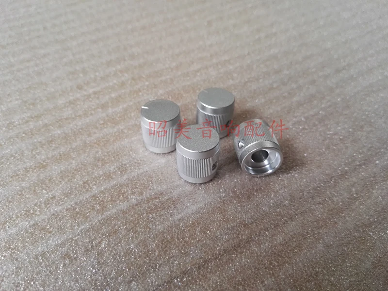 

Diameter 15 high15 all aluminum alloy power amplifier solid knob volume potentiometer knob HIFI audio amplifier knob 15X15MM-20P