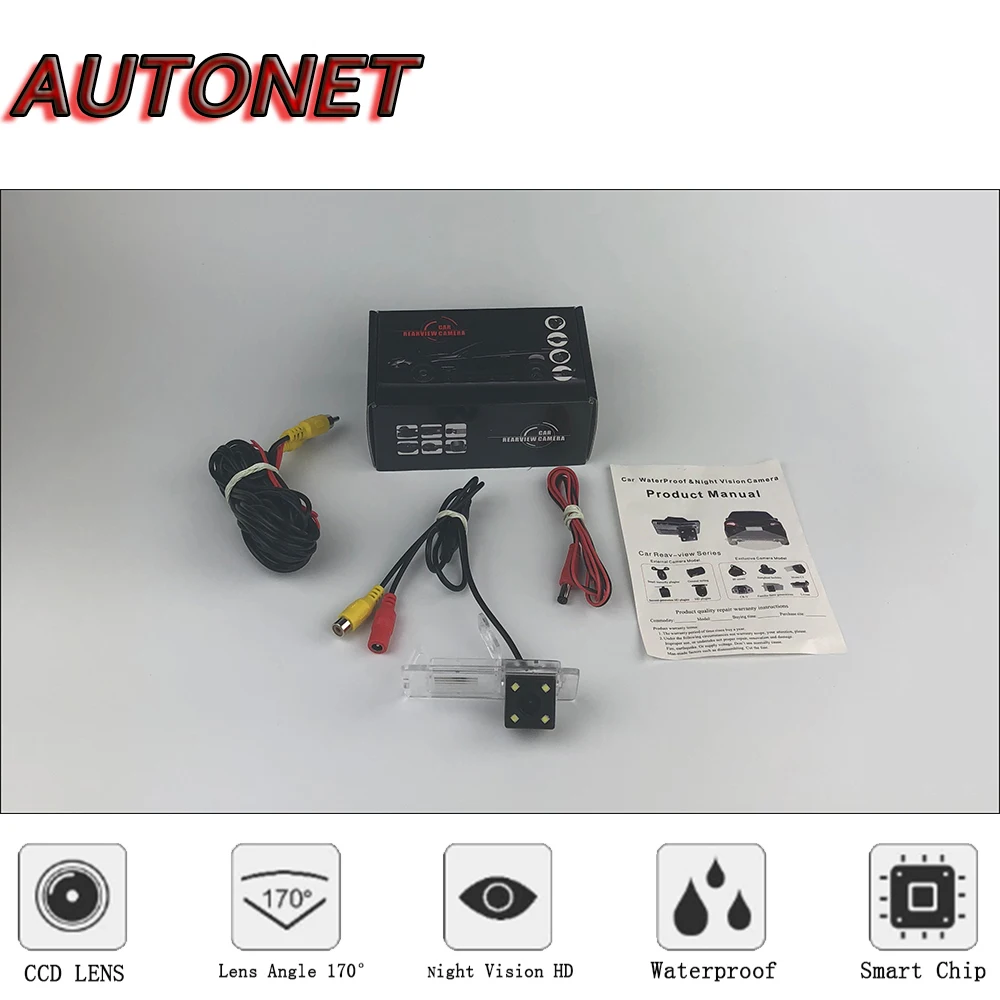 AUTONET Rear Camera for Renault Fluence/Megane 3/Reverse Camera Parking backup Camera/4LEDS/Night Vision/CCD