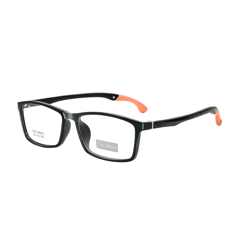 TR Sports Eyeglasses Full Rim Optical Frame Prescription Spectacle Adjustable Temple Driving Glasses Fitness Glasses 6003