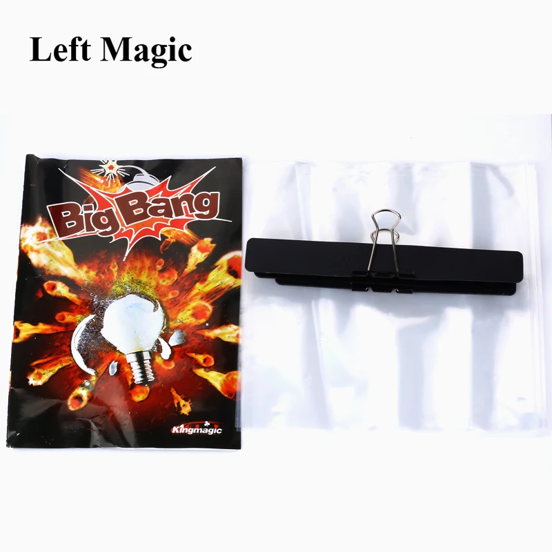 Demolish Bulb Big Bang Exploding Light Bulb Mind Magic Tricks Illusions Mentalism Stage Close Up Magic Show Gimmick