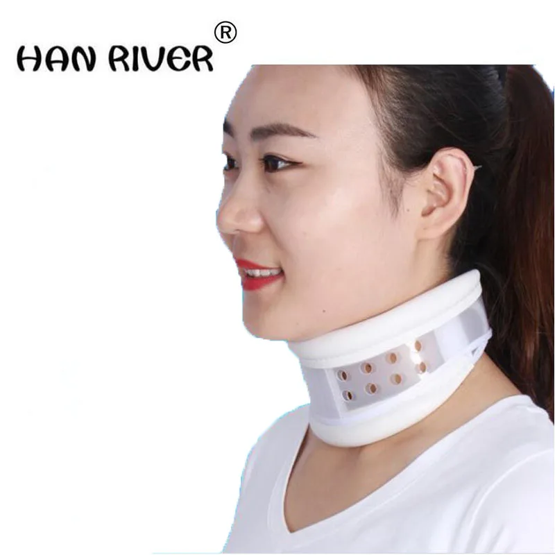 Breathable fixed neck collar cervical traction apparatus confining Cervical spondylosis household neck curvature correction