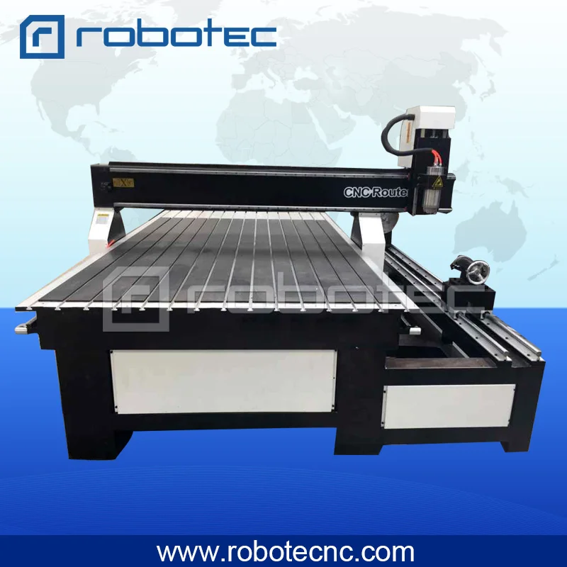 Best High Speed 3D Wood Cutting And Milling Machine 4 Axis 1325 Cnc Woodworking 1325 Cnc Router Machine With Rotary Table