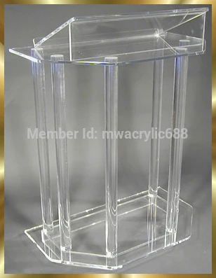 

pulpit furniture Free Shipping Beautiful Acrylic Podium Pulpit Lectern acrylic pulpit