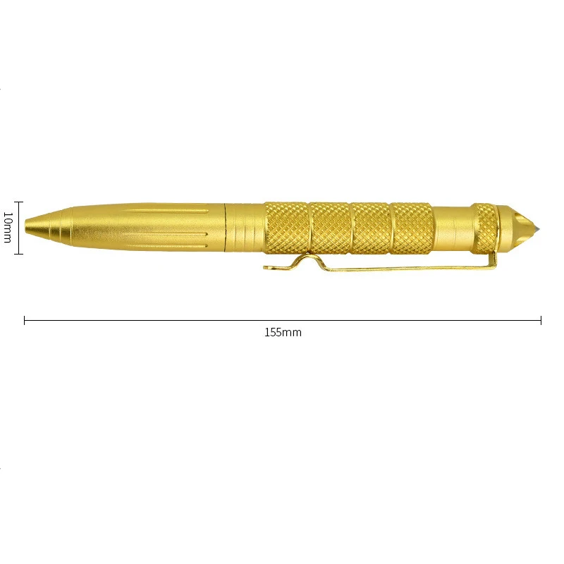 High Quality defence personal Tactical Pen Self Defense Pen Tool Multipurpose Aviation Aluminum Anti-skid Portable