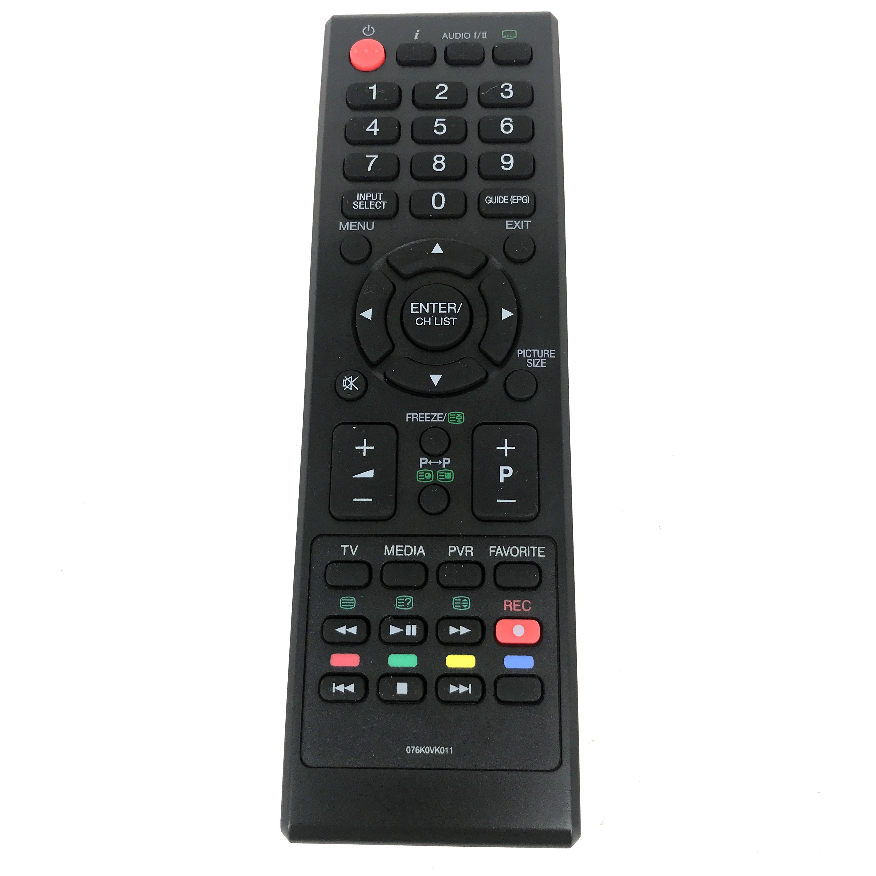 새로운 원본 텔레비전 076K0VK011 샤프 TV Fernbedienung
