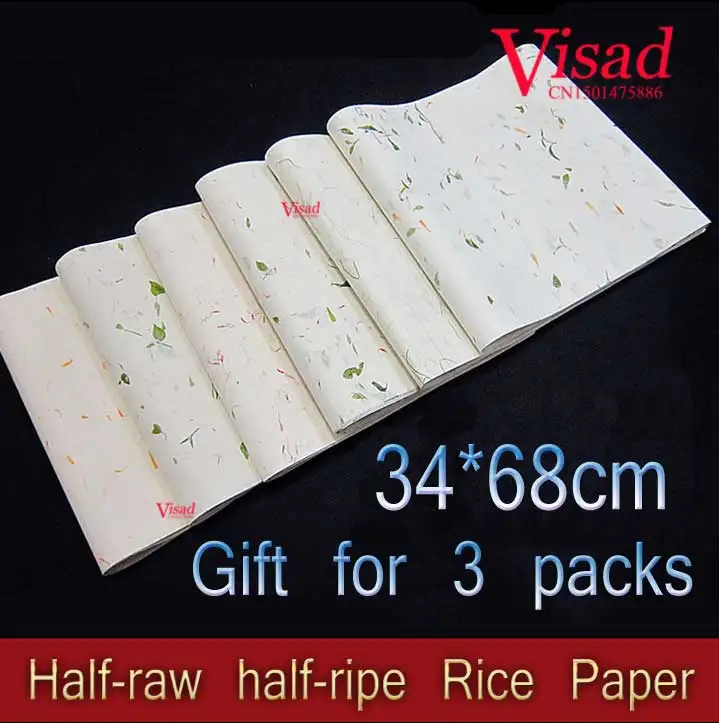 watercolor paper hand-made Chinese Rice Paper decoupage China Xuan Paper princess coloring book