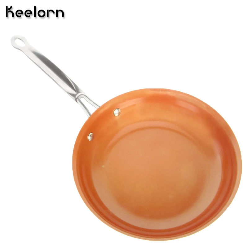 20cm Non-stick Copper Frying Pan with Ceramic Coating and Induction cooking,Oven & Dishwasher safe