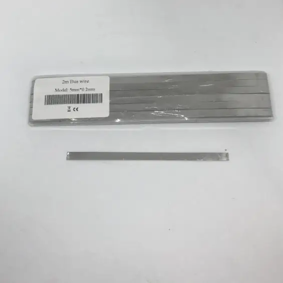 2 Meters Solar Panel Bus Bar Wires Tinned Copper Soldering Wire For Solar Cells Connection High Quality