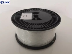 ELINK 보이지 않는 광케이블, 1000mtr TAC, 무감도 섬유, SM G657A2 벤드, 0.9mm, OS2, 1000m/롤