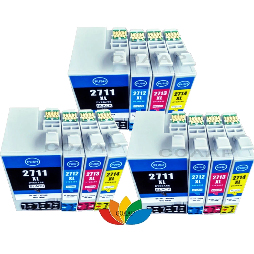 

Чернильный картридж для EPSON, совместим с 27XL, T2711, T2701
