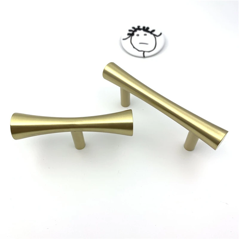 LCH Solid Brass Door Handles Cabinet Drawer Knob Door Pull Newly Designed Artistical Chinese Style Furniture Hardware