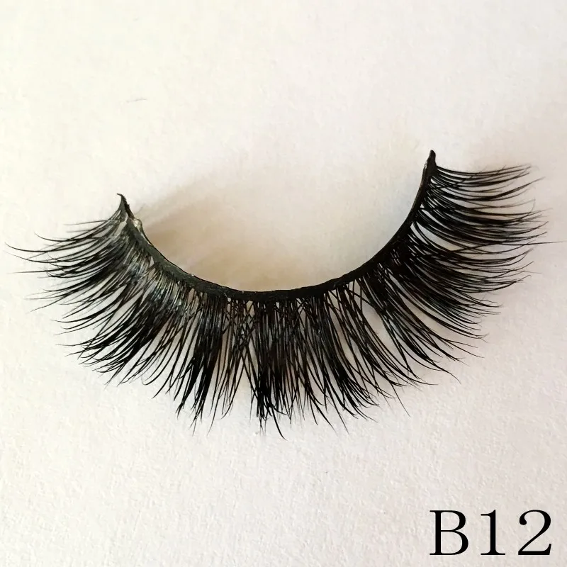 IN USA 300pairs natural mink eyelashes fake lashes long makeup 3d mink lashes eyelash extension mink eyelashes for beauty