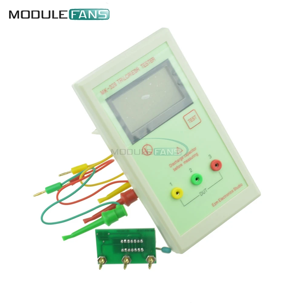 Diy MK-328 Meter Tester Transistor Induktivität Kapazität Widerstand LCR TEST MOS/PNP/NPN Automatische Erkennung – Detail 7