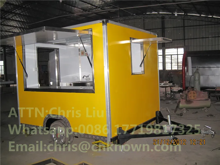 New Mobile Fast Food Cart And Drink Cart/Hot Dog Stand