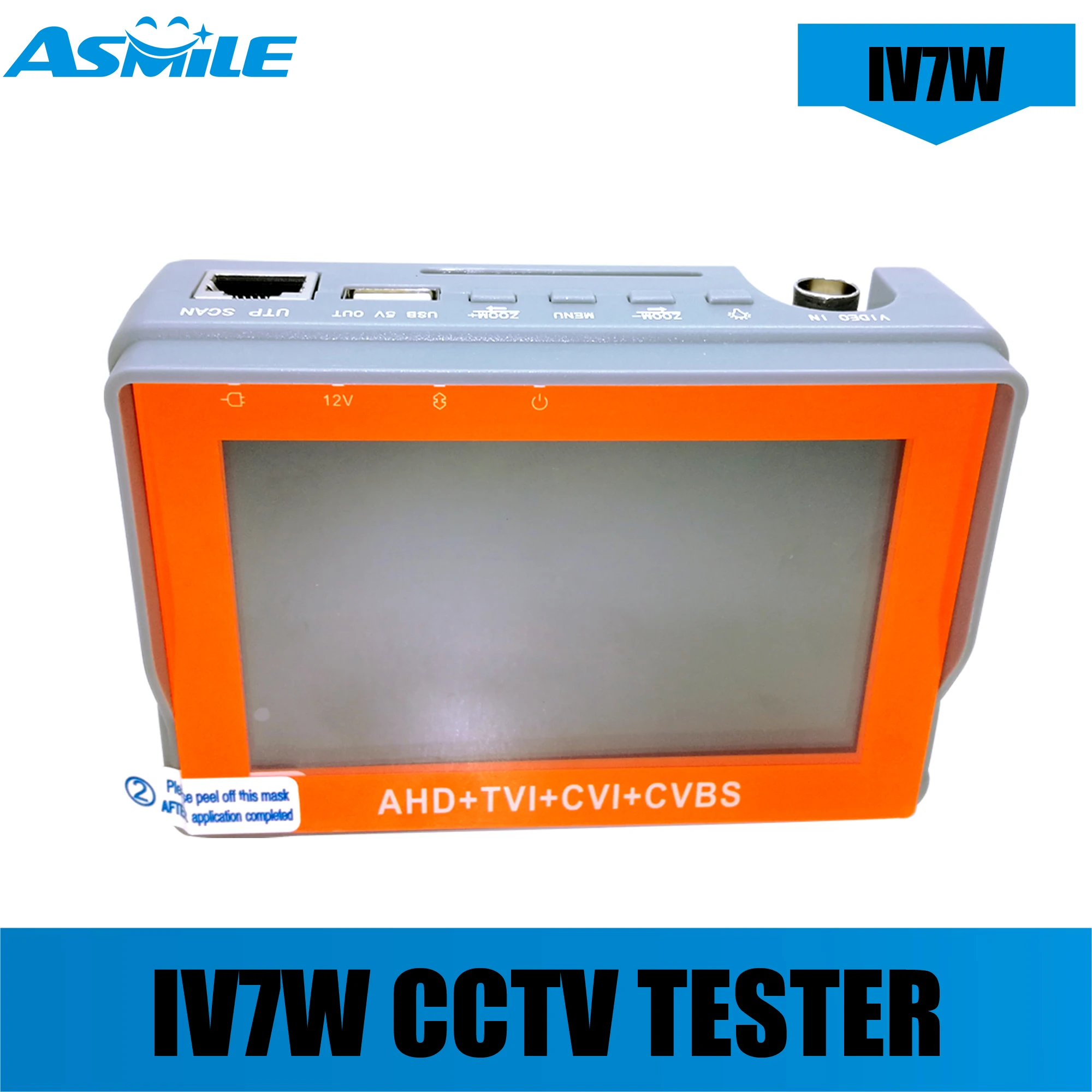 

Newest 4.3 Inch 5MP 2019 hot 4MP AHD CCTV Tester Analog CVBS AHD TVI CVI Camera Tester Monitor UPT PTZ Audio Test DC12V Output