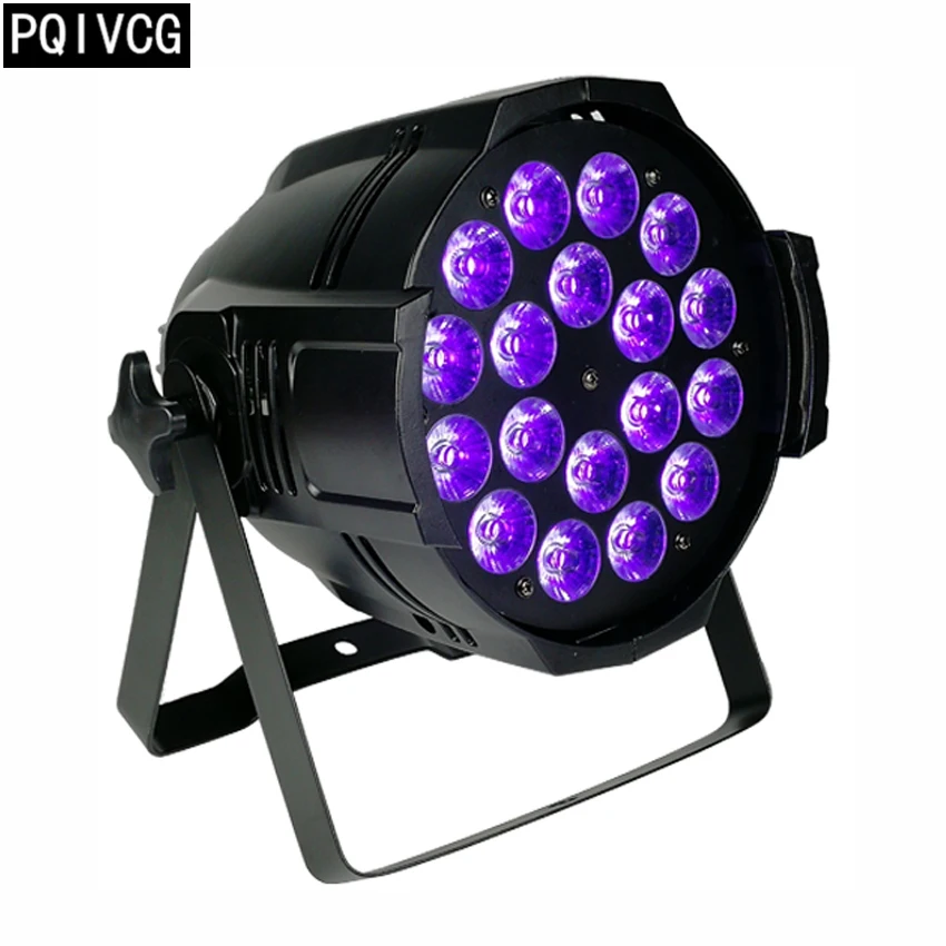 

18x18w Led Par Lights DMX Led RGBWA UV 6in1 Flat Par Light Professional Stage Lighting equipment