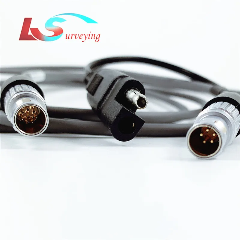 Brand NEW Power cable for Leica SR530 GPS 1230 PACIFIC CREST PDL HPB SURVEYING RTK cables 2pin to 5pin 8pin