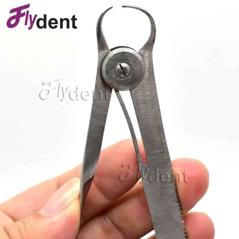 Calibre dental caliper dentista ferramentas pinça dental para metal/cera ferramenta de laboratório dental