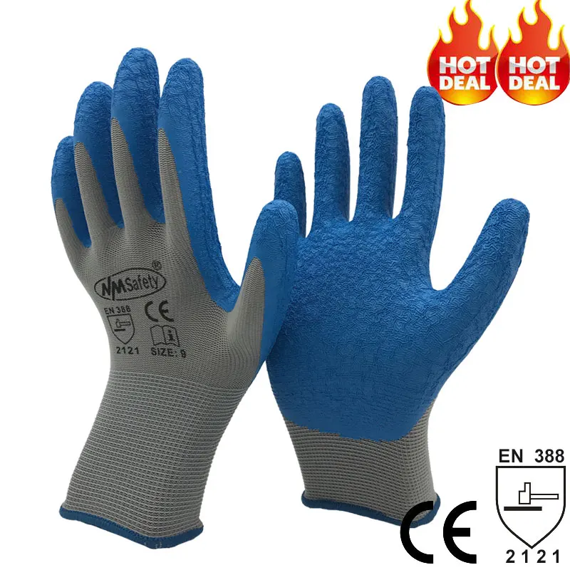 NMSafety Security Protection Safety Cutting Working Repairman Garage Racing Garden Gloves For Men