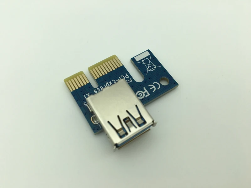 Pci-e pci e express 1xライザー,usb 3.0エクステンダー,ビットコインマイニング用の変換カードアダプター