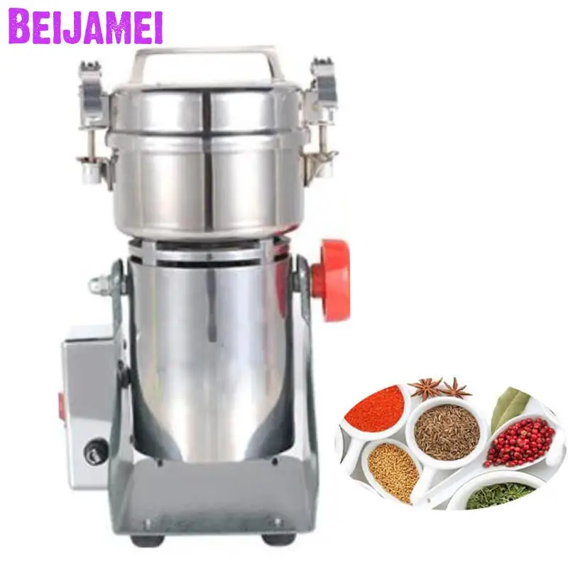 BEIJAMEI stainless steel electric herb pepper grinding /small medicine chili spice pepper grinder/grain coffee milling machine