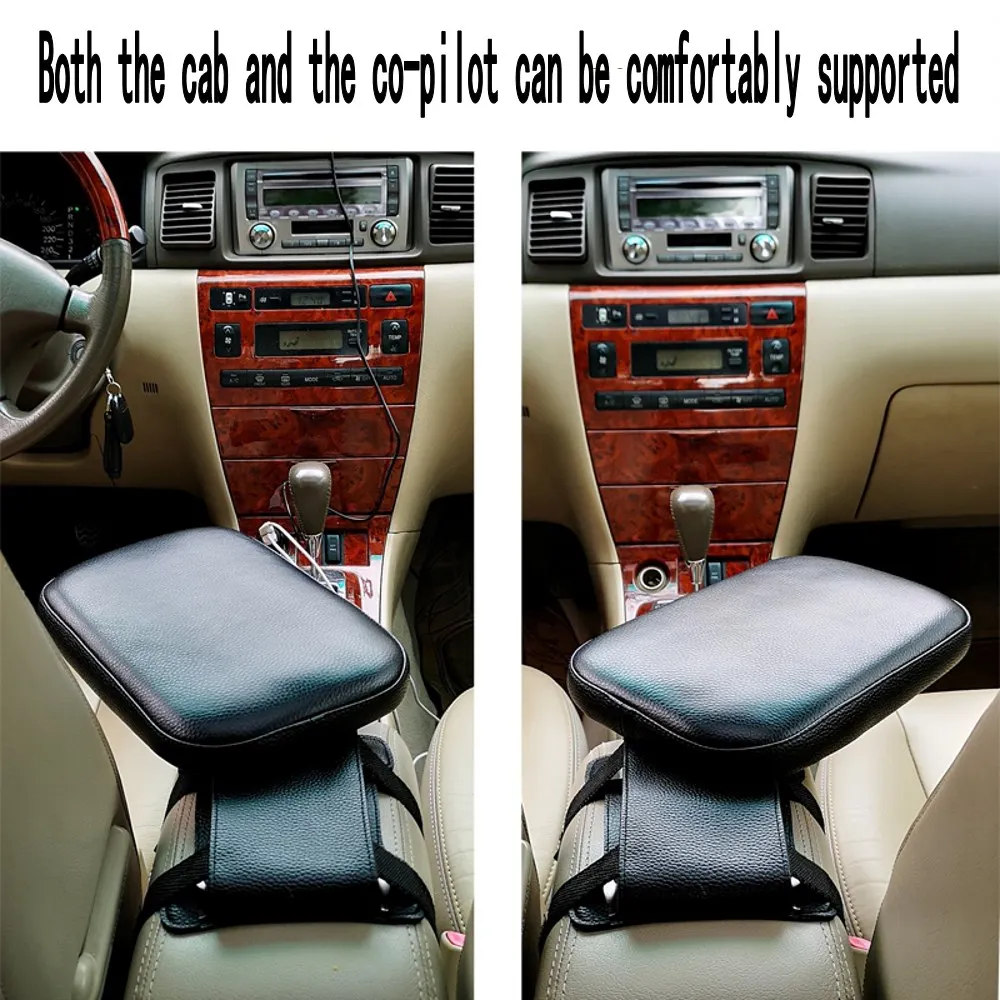 

Anti Slip Mat Storage Box Adjustable Car Elbow Support Left Hand right Hand Armrest Support Anti-fatigue For Travel Rest Support