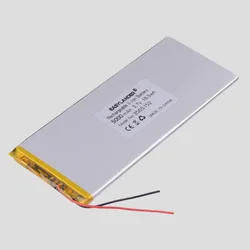 3.8V,3.7V 5000mAh 3565152 Li-ion polymer lithium battery for tablet pc,power bank,e-book;BL-T17 Digma plane 3564150 3565150