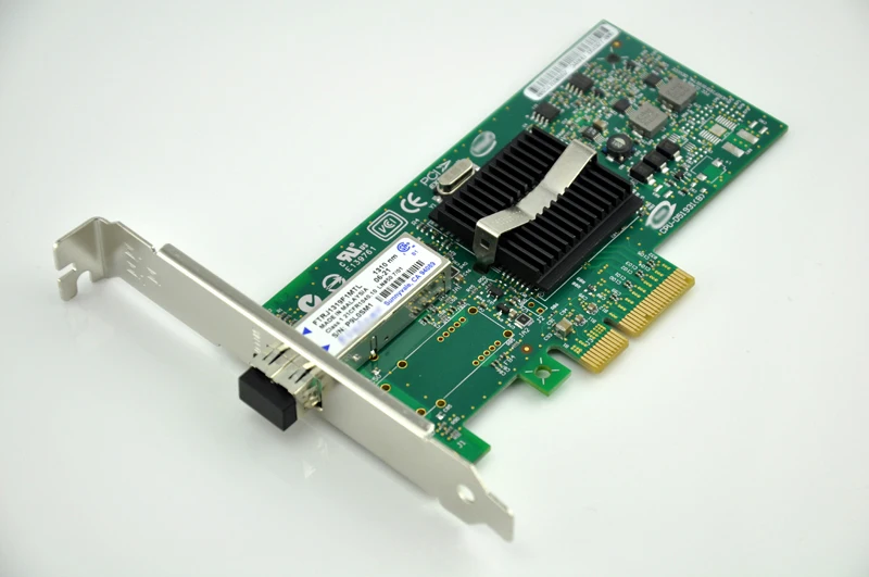 

1000Mbps PCIe X4 NIC Card Server Adapter w/ SFP LX Single-mode Module EXPI9402PF Free Shipping
