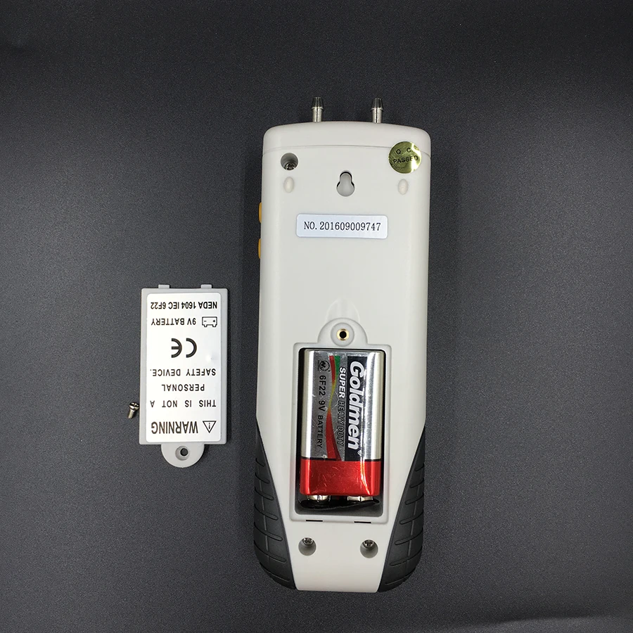 HT-1890 Digital Manometer Air Pressure Meter air pressure Differential Gauge High performance LCD 55H2O to +55H2O Data Hold