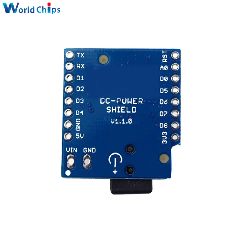 10PCS For WEMOS D1 Mini DC Power Shield V1.1.0 Development Board For Wemos D1 Mini Shield