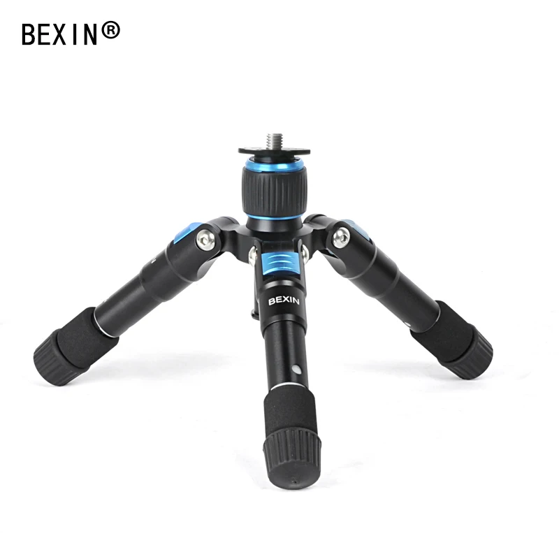 BEXIN Travel Camera Photography Accessories Smartphone Small Tripod ball head Mini Tripod Holder for Phone Camera for aluminium