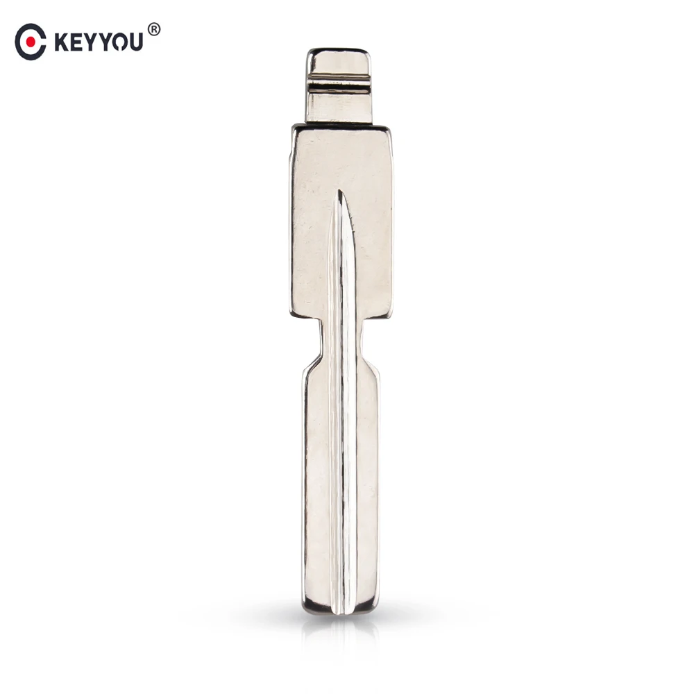 

KEYYOU 10 pcs/lot NO.18 Flip Uncut Key Blade 18# For BMW Replacement Key Blank HU58 Modified