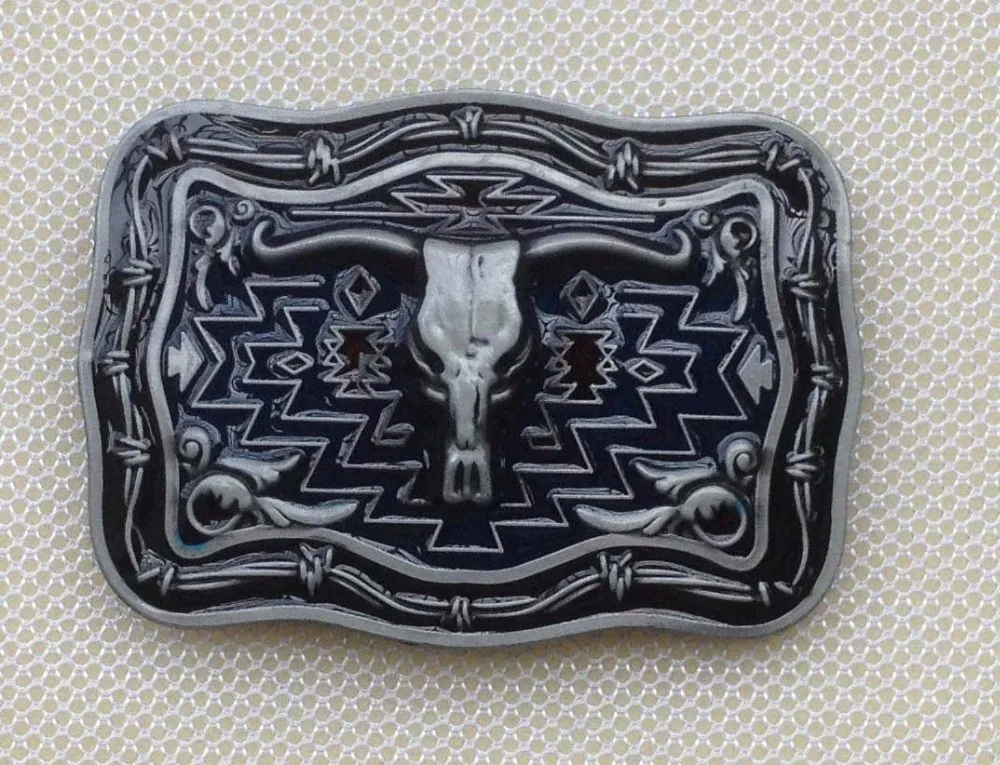 

Бычья пряжка для ремня с оловянной отделкой будет подходить для ремня шириной 4 см с непрерывным запасом