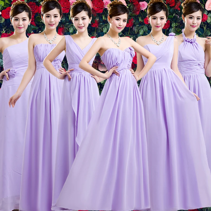 Beauty Emily stage performance dresses Bridesmaid's dress custom a-line Bridesmaid dresses birthday Party gowns Vestido de festa