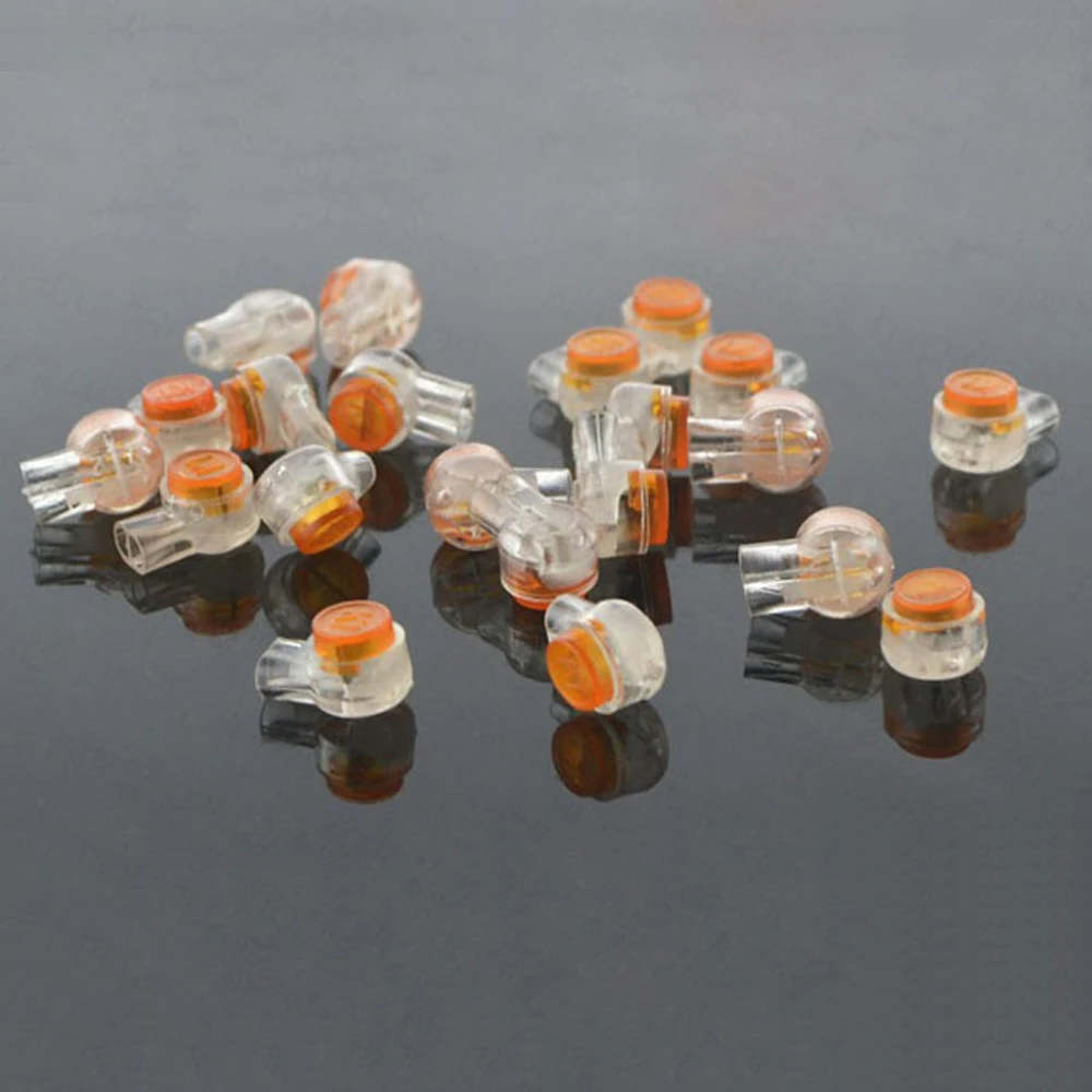 YENI 100 Adet K1 K2 K3 Sıkma Terminali Sindax Tel Kablo Bağlantısı Quick-Fit Yapıştırma Kafa Ağ Bağlantı Konnektörü