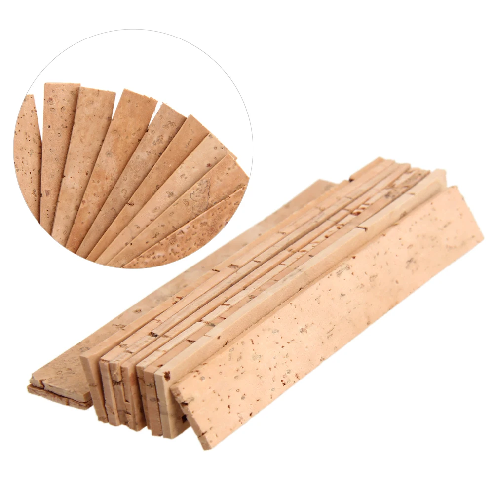 10Pcs/Lot Clarinet Cork 81 x 11 x 2 mm Bb Joint Corks Sheets for Saxophones Musical Instruments Accessories