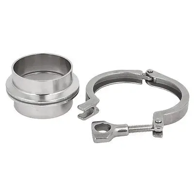 63mm Außendurchmesser Sanitär Rohrhülse Dichtung 2,5-zoll Tri Clamp Clover Set