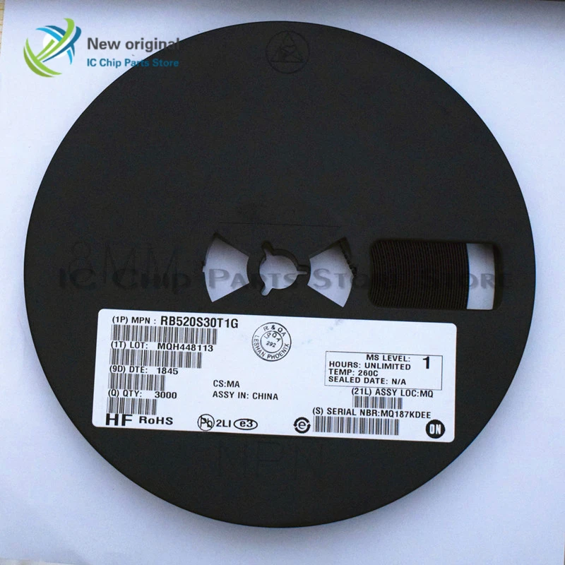 500/Chiếc RB520S30 RB520S30T1G Hiệu: 5J SOD523 CHỈNH LƯU IC