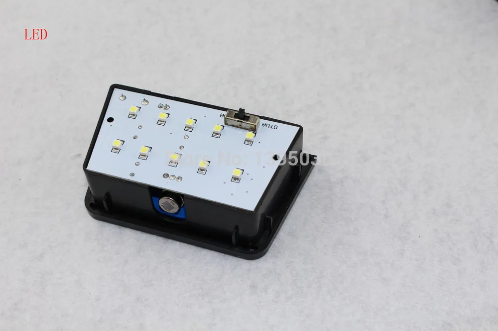 2led ضوء ضوء أضواء الشمسية تحكم + دائما جزء مقطع في فناء الممر سلم فيلا يحتسي بواسطة dhl 50 قطعة/الوحدة