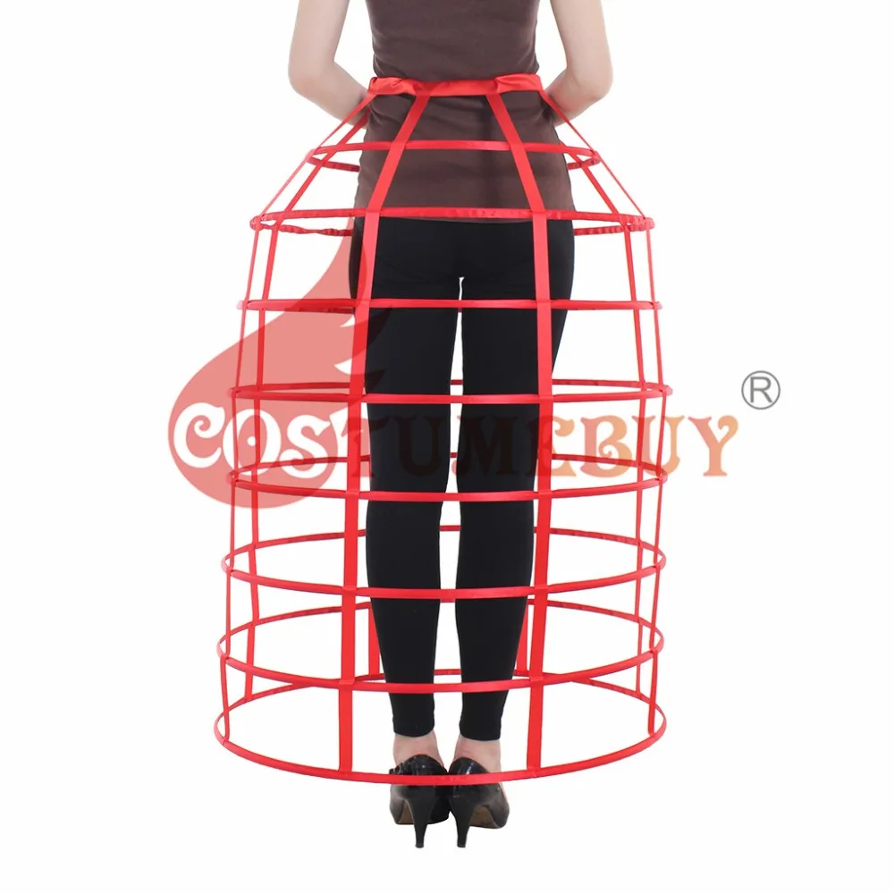 Costumebuy Lolita Gothic Ball Gown Skirt Outwear Underskirt Dress Cosplay Petticoat Outwear Birdcage Bustle Pannier 8 Hoops