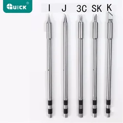 QUICK TS-I/TS-IJ/TS-3C/TS-SK/TS-K Conical Type Lead Free Solder Iron Tip For TS1200A