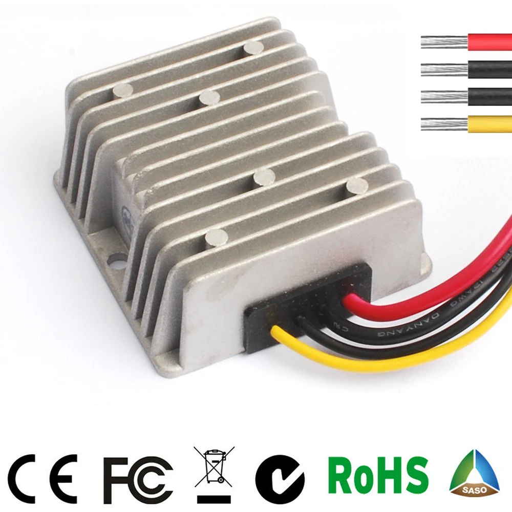 12V24V(10V-40V) Step Down 7.5V 25A 187W DC DC Converter Buck Module Car Power Adapter Voltage Regulator Waterproof