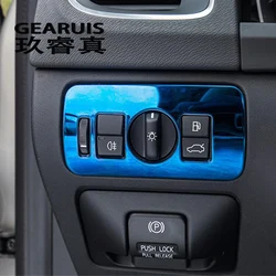 Car Styling Central Handbrake Auto P H Button Decorative Cover Sticker Trim For Volvo XC60 X70 V60 S60 Interior auto Accessories